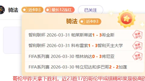 沙特联赛预测连中4弹！精准走势揭秘，信心满满！